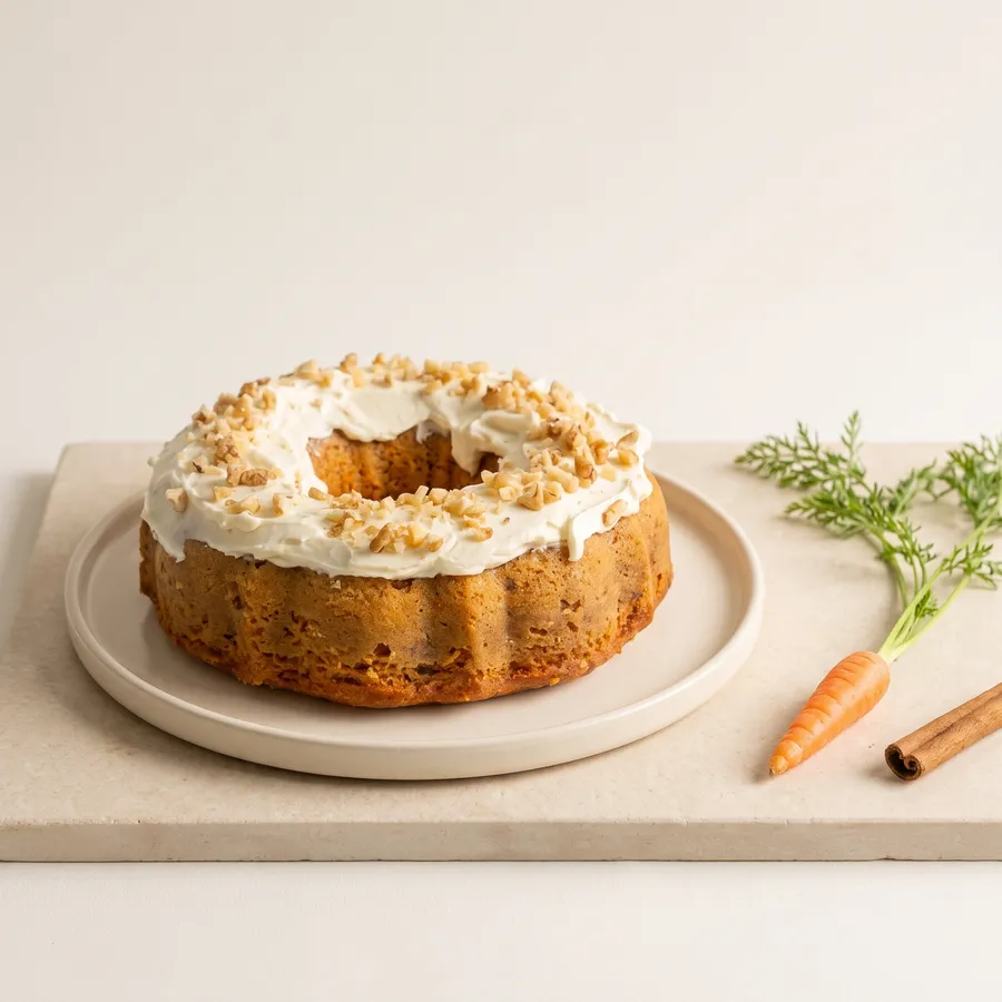Budín Carrot Cake (Savarín)